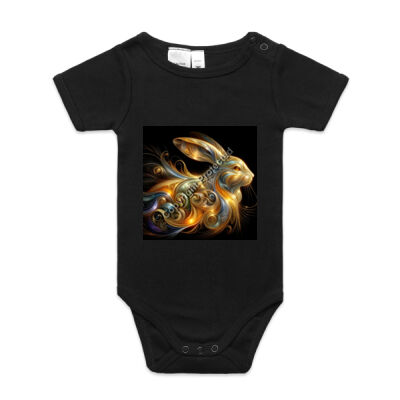 Celestial Rabbit - AS Colour Organic Infant Mini-Me One-Piece Thumbnail