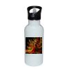 Stainless Bottle with Straw Top Thumbnail