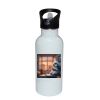 Stainless Bottle with Straw Top Thumbnail