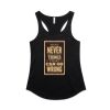 AS Colour Womens Mali Racerback Singlet Thumbnail