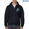 Gildan Heavy Blend Adult Full Zip Hooded Sweatshirt Thumbnail