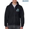 Gildan Heavy Blend Adult Full Zip Hooded Sweatshirt Thumbnail
