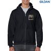 Gildan Heavy Blend Adult Full Zip Hooded Sweatshirt Thumbnail