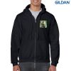 Gildan Heavy Blend Adult Full Zip Hooded Sweatshirt Thumbnail