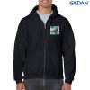 Gildan Heavy Blend Adult Full Zip Hooded Sweatshirt Thumbnail