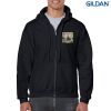 Gildan Heavy Blend Adult Full Zip Hooded Sweatshirt Thumbnail
