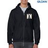 Gildan Heavy Blend Adult Full Zip Hooded Sweatshirt Thumbnail