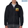 Gildan Heavy Blend Adult Full Zip Hooded Sweatshirt Thumbnail