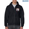 Gildan Heavy Blend Adult Full Zip Hooded Sweatshirt Thumbnail